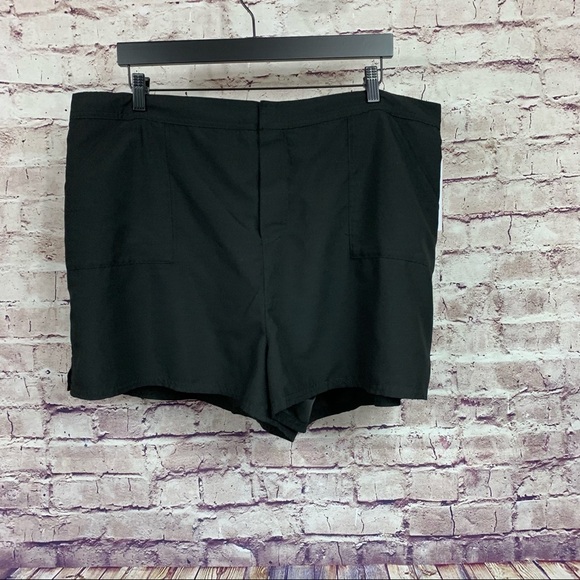 Swim Suits For All Black Swim Shorts - Picture 1 of 12